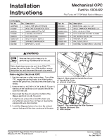 Ferris CCW 36 Series Mechanical OPC Kits