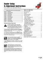 Ferris CCW36 Series Setup Manual