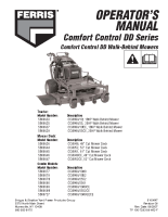 Ferris Comfort Control Dual Drive Operator Manual