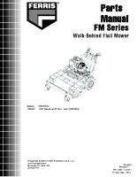 Ferris FM Series Flail Parts Manual (2012 onwards)