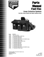 Ferris Fast-Vac Grass Collection Parts Manual 2005 + Later Models with Rubber Discharge Chute