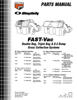 Ferris Fast-Vac Grass Collector Illustrated Parts Manual