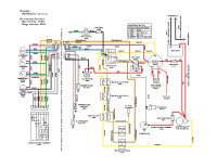 Ferris I S5000 Z Series 31.5 H P C A T Diesel Model Serial No 410 & Below Wiring Diagram