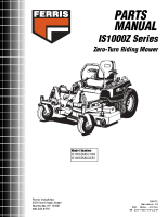 Ferris IS1000Z Illustrated Parts Manual