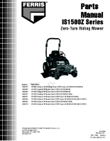 Ferris IS1500Z Parts Manual