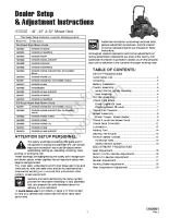 Ferris IS1500Z Setup Manual