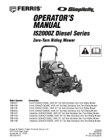 Ferris IS2000Z Operator Manual