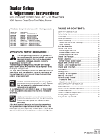 Ferris IS2000Z Setup Manual