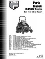 Ferris IS4500Z Parts Manual