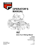 Ferris ISZ Series Serial 2269&above
