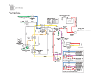 Ferris Pro Cut 20 Series 3- Wheel Rider 22 H P & 23 H P Kohler Models Serial No 11582 & Above Wiring Diagram