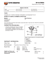 Ferris Service Bulletin F086 IS3100ZL26_61 Possible Missing Hardware on Crankshaft Bolt