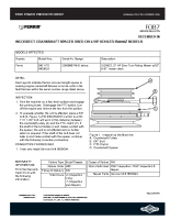 Ferris Service Bulletin F087 Incorrect Crankshaft Spacer on IS2000Z Models w_ 27HP Kohler Engine.