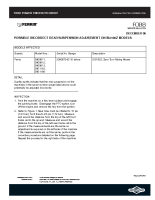 Ferris Service Bulletin F088 Possible Incorrect Rear Suspension Adjustment on IS3100Z Models.