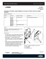 Ferris Service Bulletin F091 Potential Steering Chain Turnbuckle Failure on Three-Wheeled Riding Units