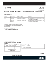 Ferris Service Bulletin F094 Potential for Fuel Tank Vent Line Kinking on IS4500Z & IS5100Z Diesel Series Mowers