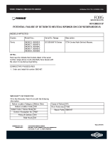 Ferris Service Bulletin F095 Potential Failure of Return to Neutral Springs on CCW Series Models