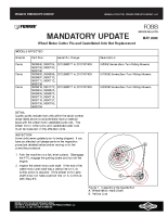 Ferris Service Bulletin F098 Mandatory Update Wheel Motor Cotter Pin and Castellated Axle Nut Replacement